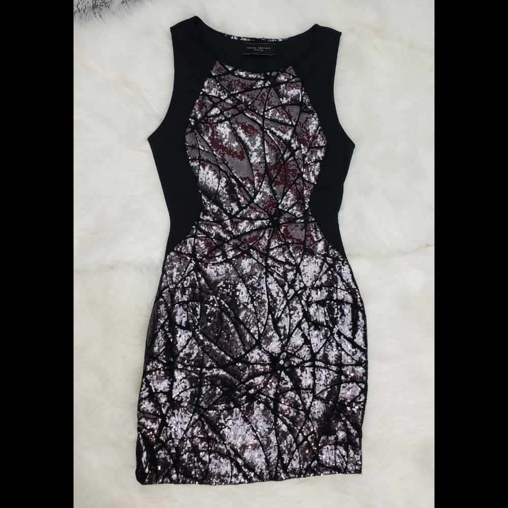 Akira Chicago sequin bodycon dress